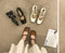 Elegant Square Toe Mary Jane Heel